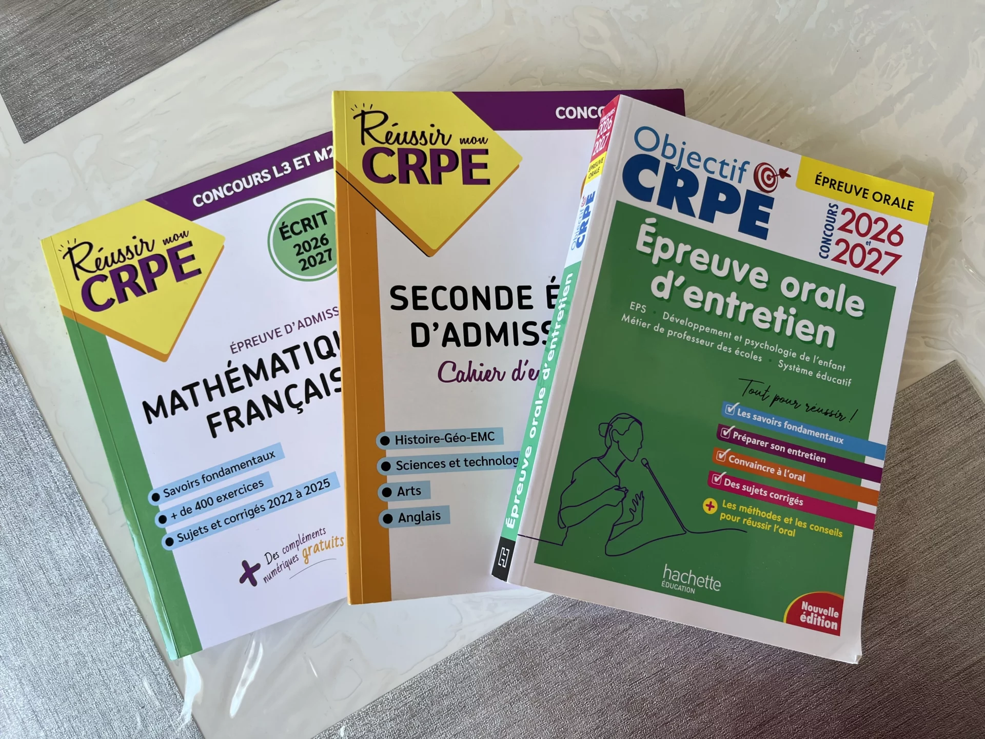 Lot de manuels CRPE