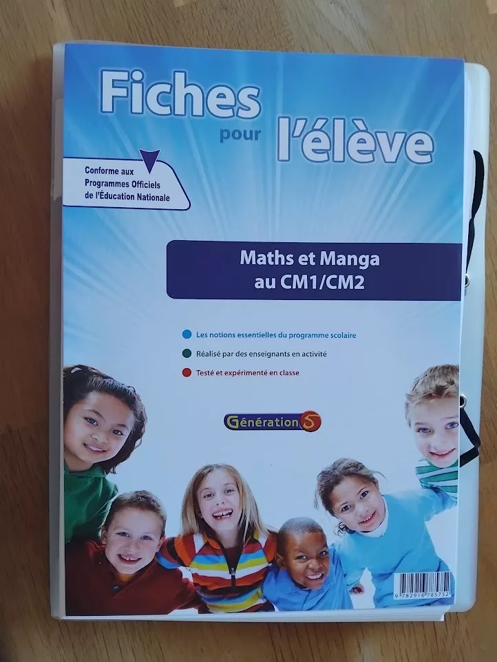 Fiches photocopiables maths et mangas au CM1 / CM2