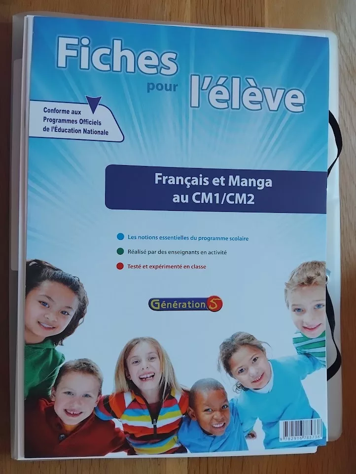 fiches photocopiables pour l'élève Français et mangas CM1/CM2