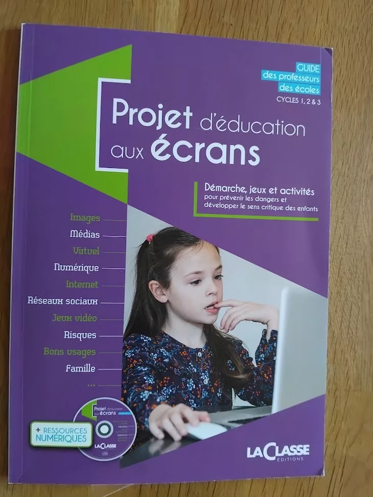 Projet d'éducation aux écrans, cycles , 2 et 3 , avec ressources numériques