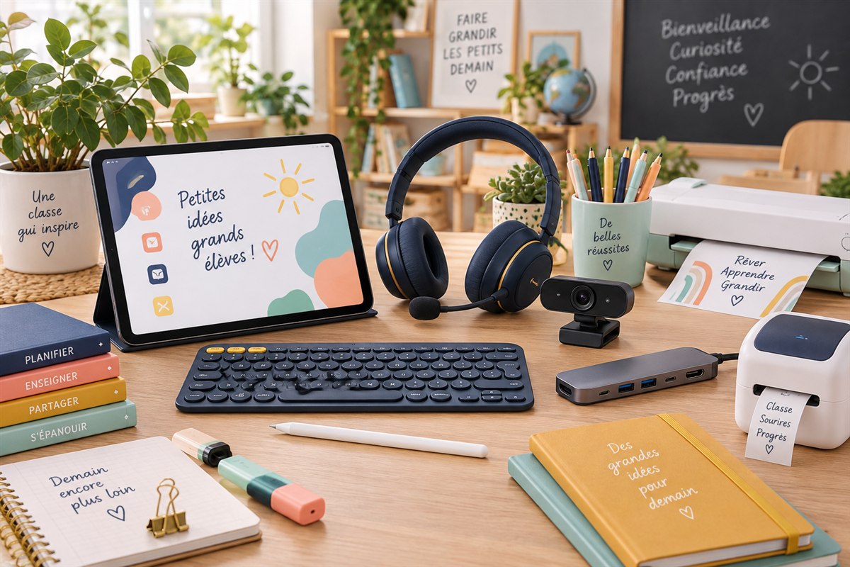 Illustration : Cadeaux pour enseignants