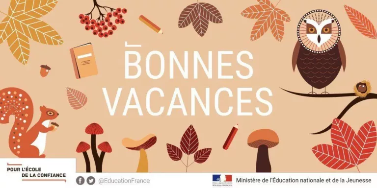 🎃 Vacances d’automne
