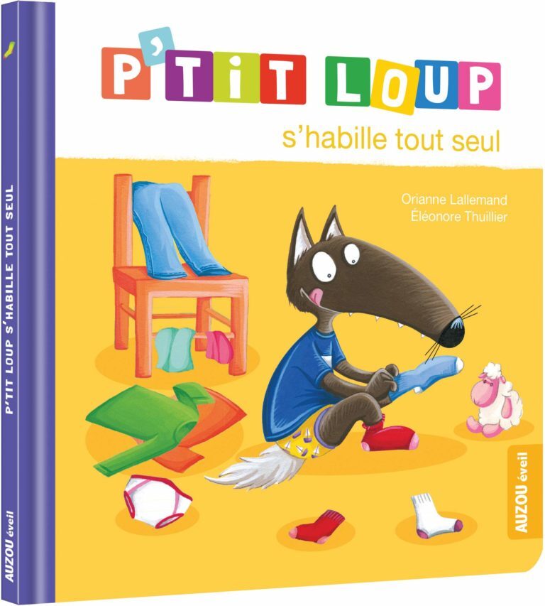 P’tit loup s’habille tout seul