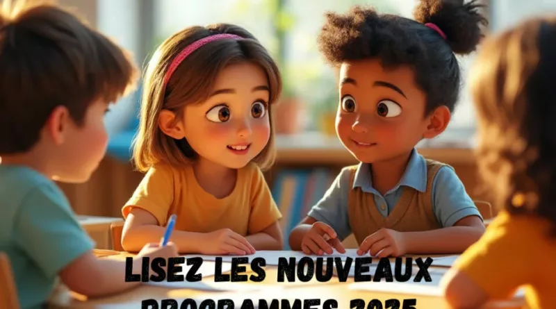 Après leur officialisation, lisez les nouveaux programmes 2025 pour la maternelle, CP, CE1 et CE2