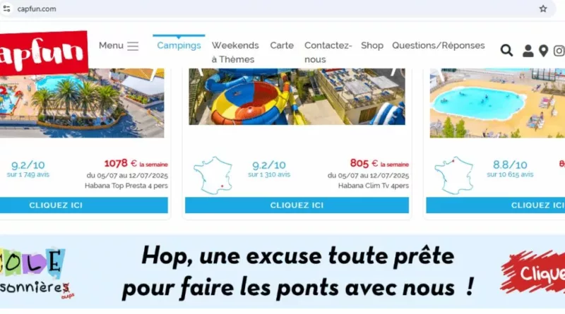 Quand les campings proposent aux familles de faire l’école buissonnière