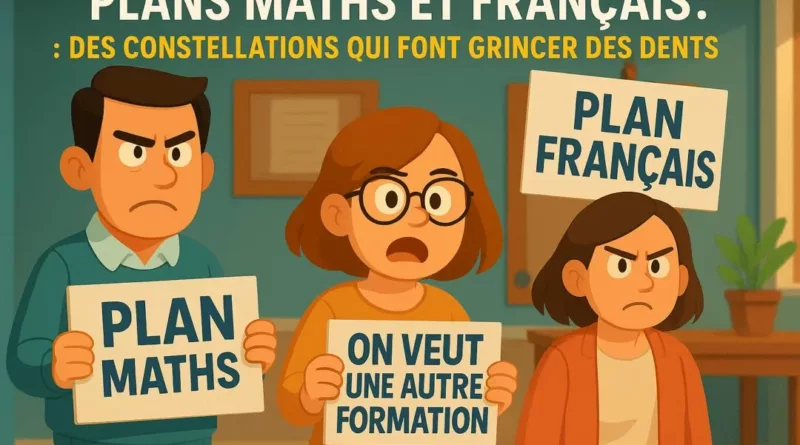 Plans maths et français : des constellations qui font grincer des dents