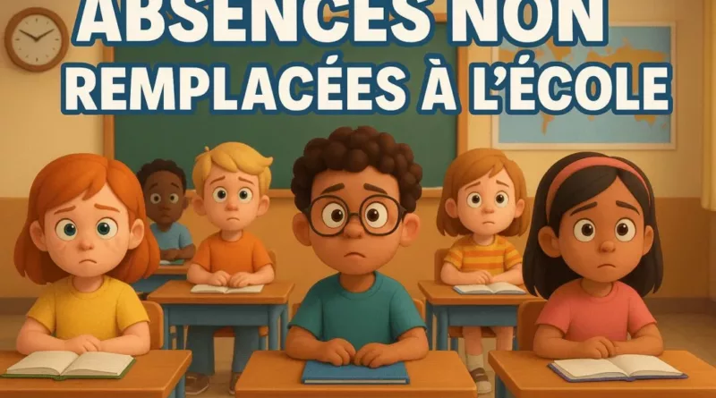 Faut-il s’inquiéter ? Le nombre d’absences non remplacées explose dans les écoles