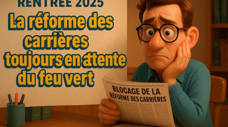 Réforme des carrières gelée : le ministère pris en otage budgétaire