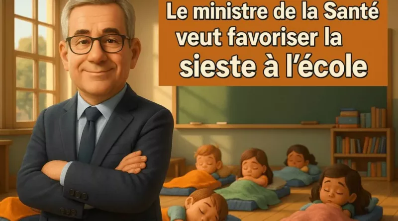 Pourquoi le ministre de la Santé est “très favorable” à la sieste à l’école
