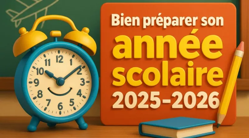 Rentrée, vacances, jours fériés, dates importantes : le guide complet de l’année scolaire 2025–2026