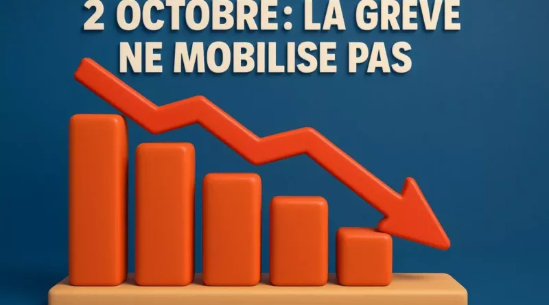 Grève du 2 octobre : une mobilisation en chute libre dans le premier degré