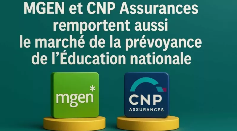 MGEN et CNP Assurances remportent aussi le marché de la prévoyance de l’Éducation nationale