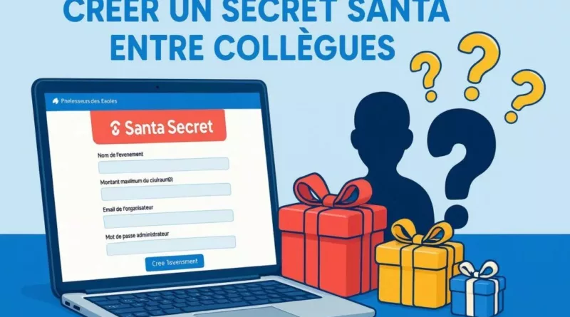 Secret Santa entre collègues : notre outil simple et gratuit pour l’organiser