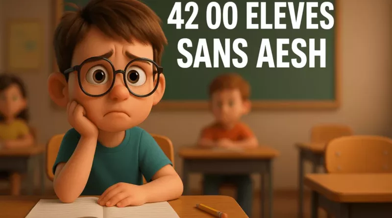 L’école inclusive à bout de souffle : 42 000 enfants sans accompagnement