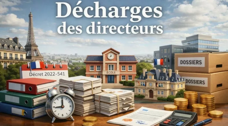 Décharges des directeurs parisiens : un modèle bientôt étendu ailleurs ?