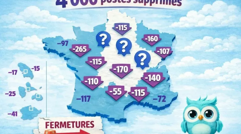 Éducation nationale : découvrez la répartition des 4 000 postes supprimés