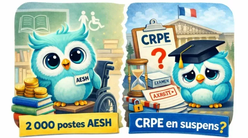 Budget : 2 000 postes d’AESH annoncés, le CRPE toujours sous la menace