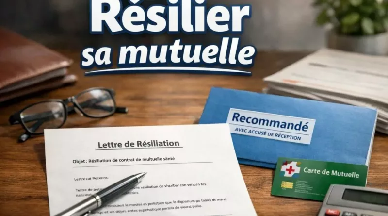 Passage à la mutuelle MGEN obligatoire : modèle de lettre de résiliation