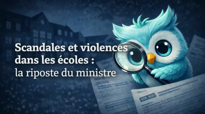 Révélations explosives : sanctions, signalements… le ministre réagit en urgence