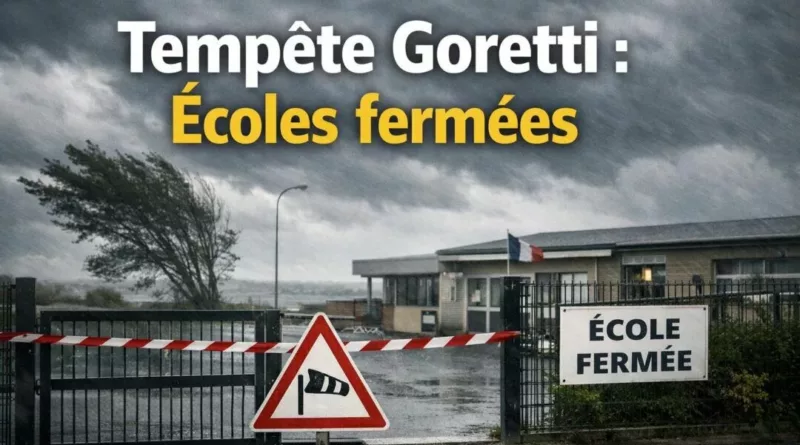 Tempête Goretti : écoles fermées dans la Manche, et les autres départements ?