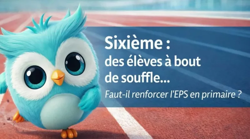 Sixième : des élèves à bout de souffle… faut-il renforcer l’EPS en primaire ?