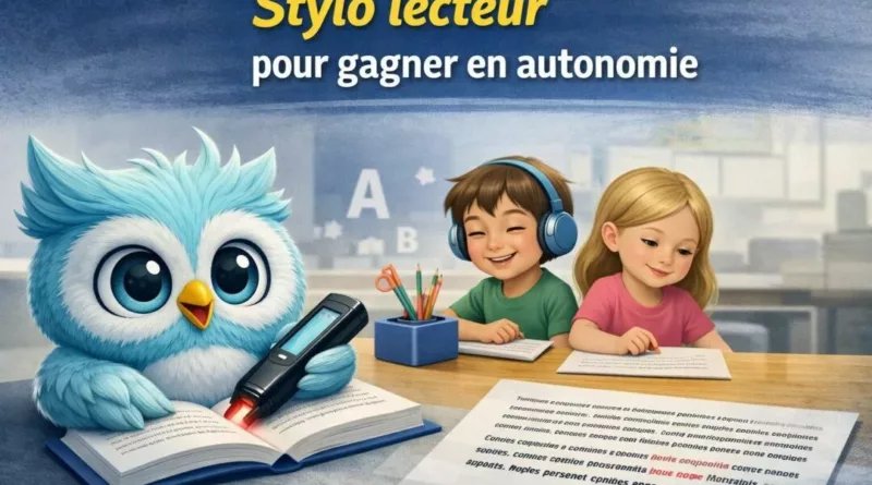 Stylo lecteur : un outil précieux pour l’autonomie des élèves à besoins particuliers