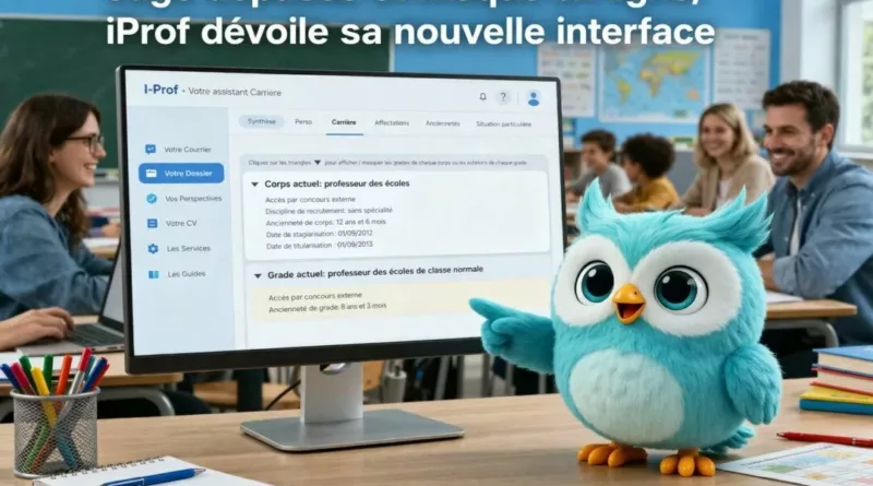 Jugé dépassé et moqué en ligne, iProf dévoile sa nouvelle interface