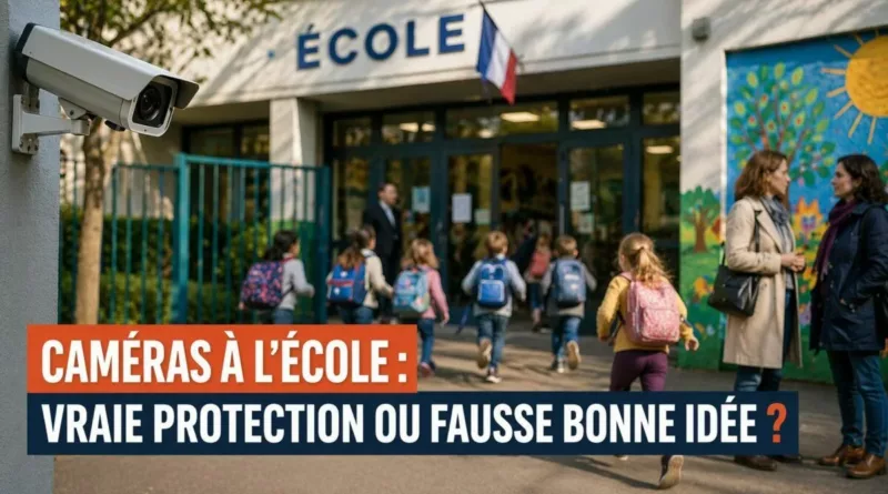 Caméras à l’école : vraie protection pour les enfants ou fausse bonne idée ?