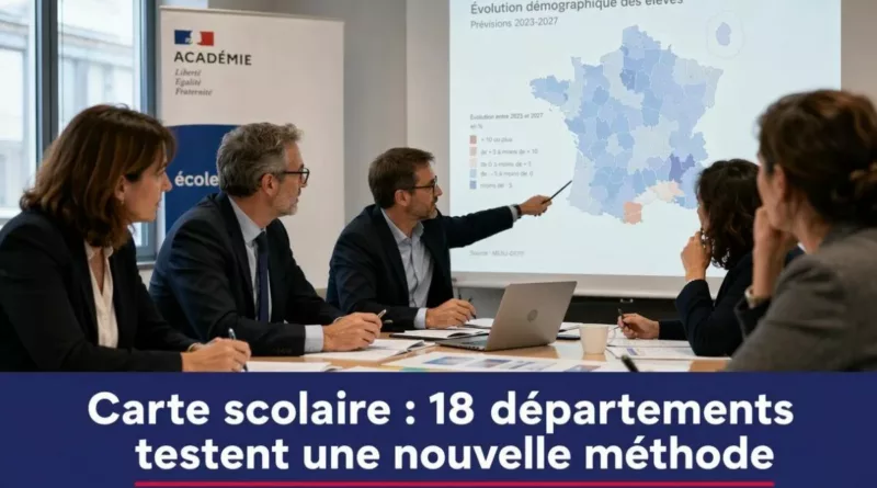 Carte scolaire : 18 départements testent une nouvelle méthode décidée par le ministère