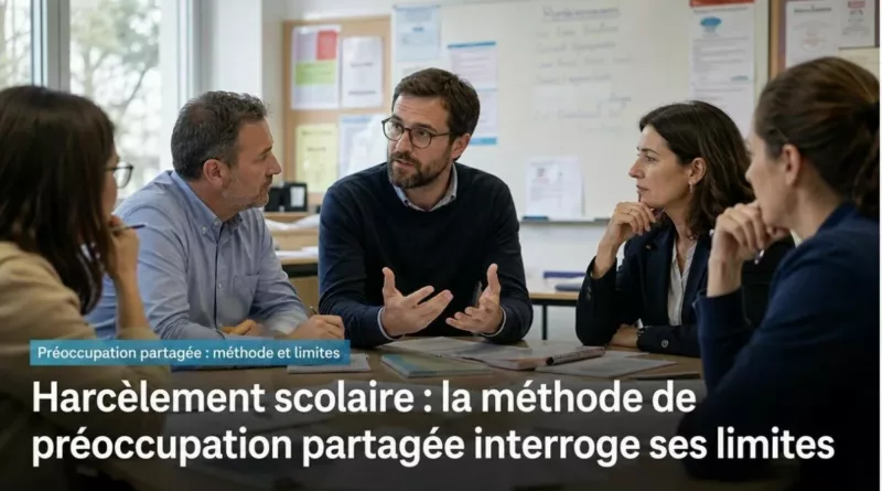 Harcèlement scolaire : la méthode de préoccupation partagée interroge ses limites