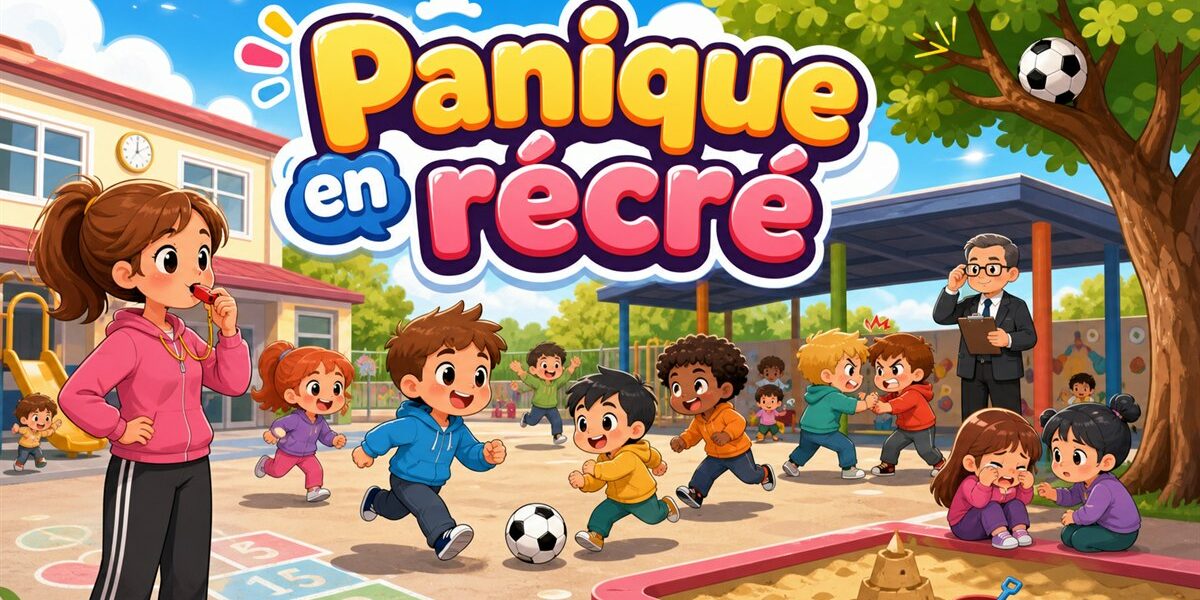 Panique en récré - jeu de cour de récréation