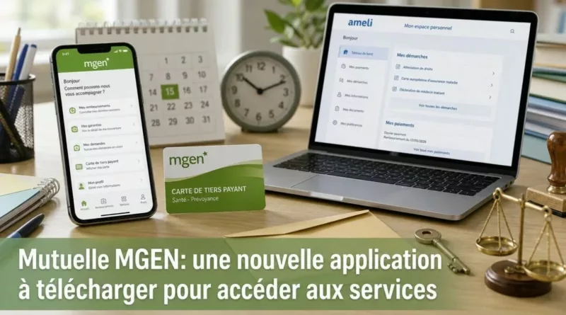 Mutuelle MGEN: une nouvelle application à télécharger pour accéder aux services