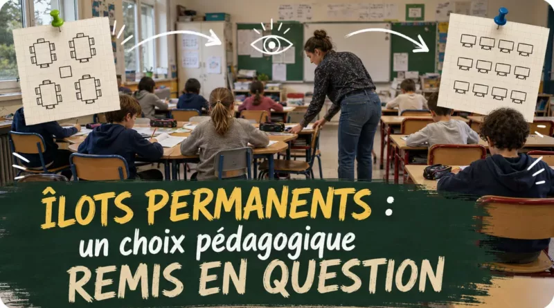 Îlots permanents : ce choix pédagogique est remis en question par les études