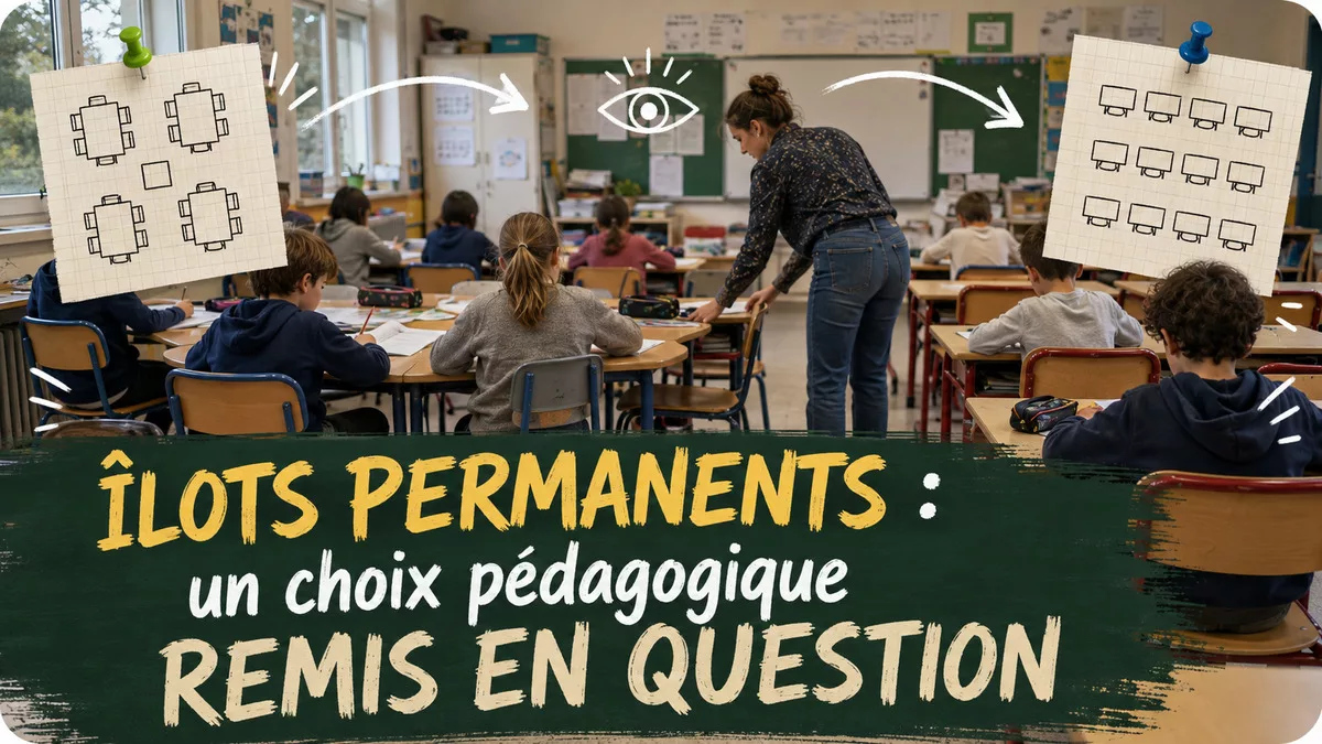Îlots permanents : un choix pédagogique remis en question