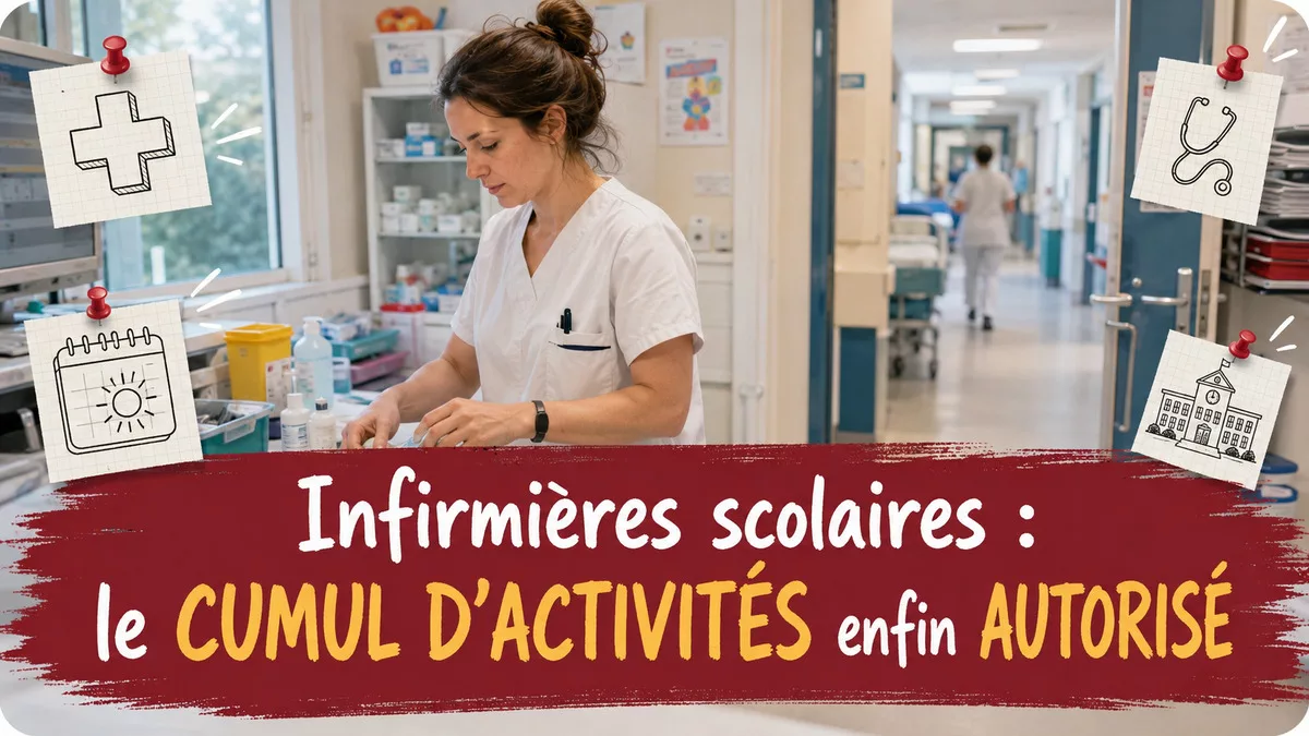 Infirmières scolaires : le cumul d’activités enfin autorisé