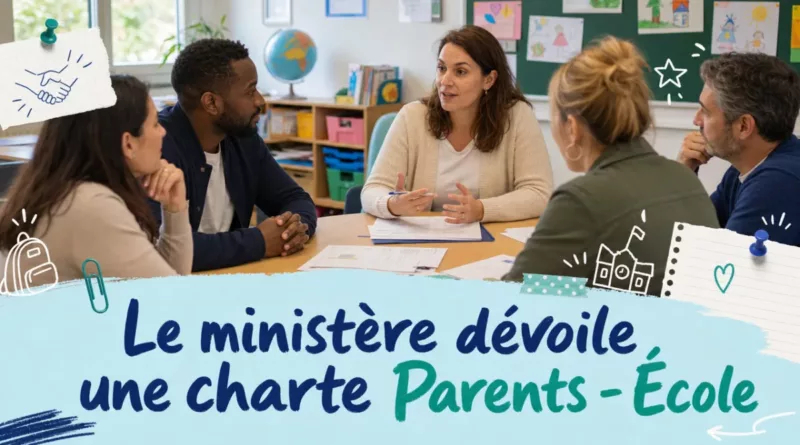 Le ministère dévoile une charte Parents – École