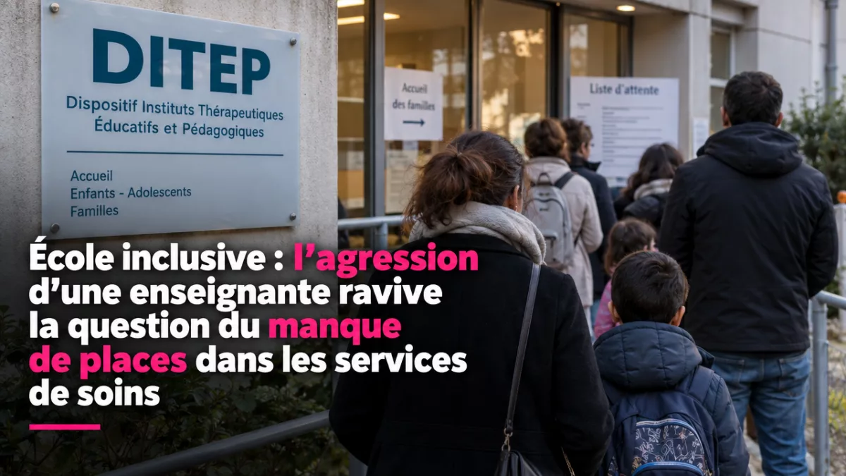 École inclusive : l’agression d’une enseignante ravive la question du manque de places dans les services de soins