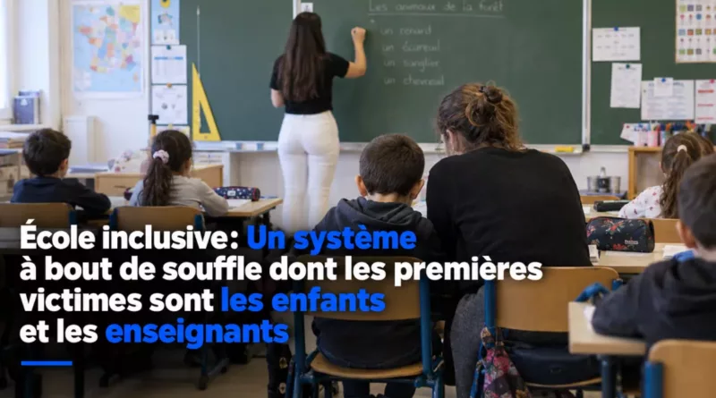 École inclusive: Un système à bout de souffle dont les premières victimes sont les enfants et les enseignants