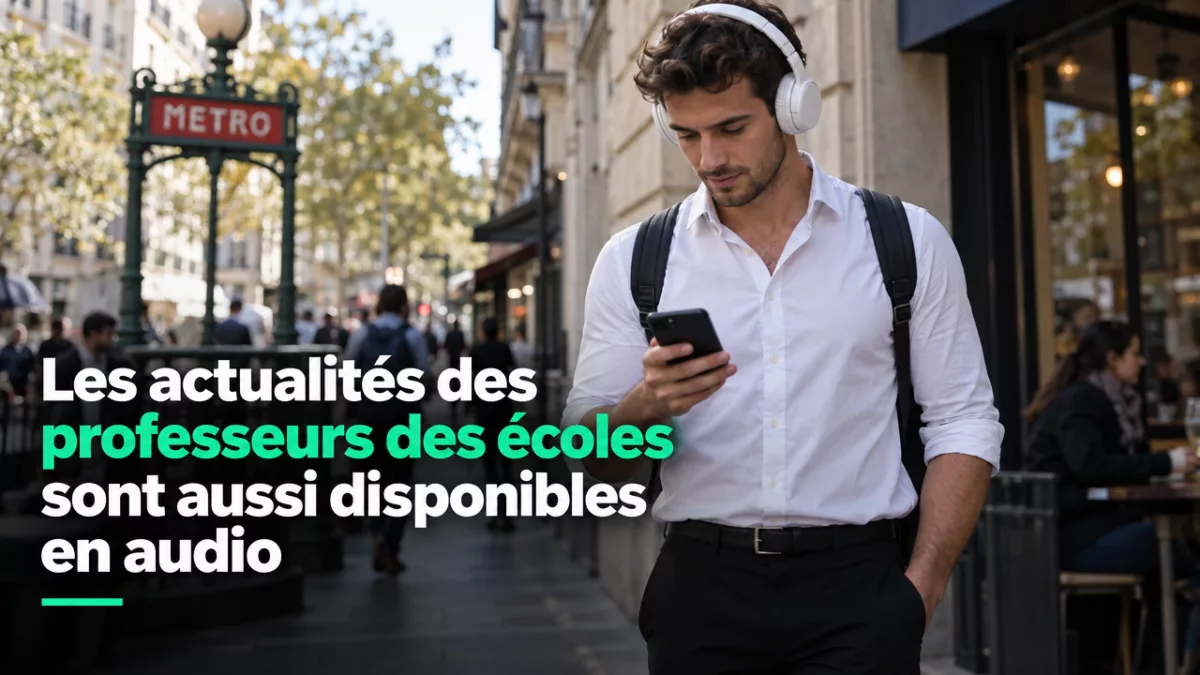 Les actualités des professeurs des écoles sont aussi disponibles en audio